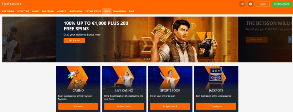 betsson casino