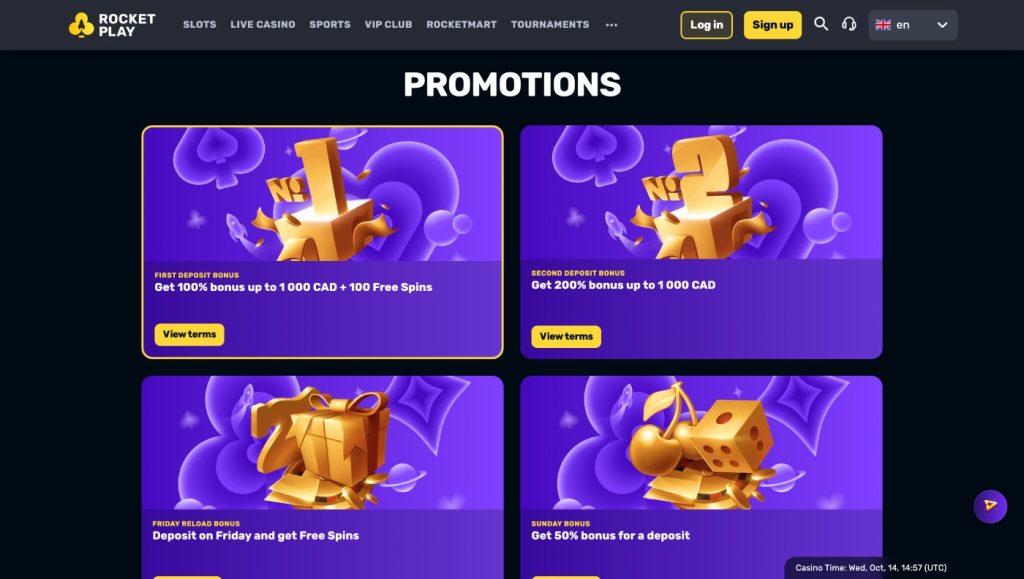 rocketplay-promotions