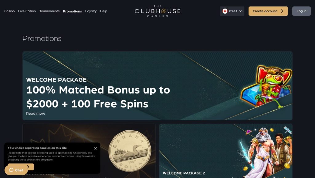 theclubhousecasino-promotions